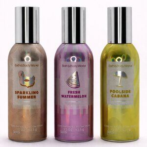 Bath & Body Works 3 Pack SUMMER TRIO Room Spray